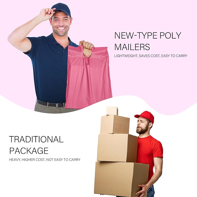Poly Mailers 12x15.5 inch 50 Pcs, Upgrade Design Tamper Proof Mailers Poly Bags - Image 5