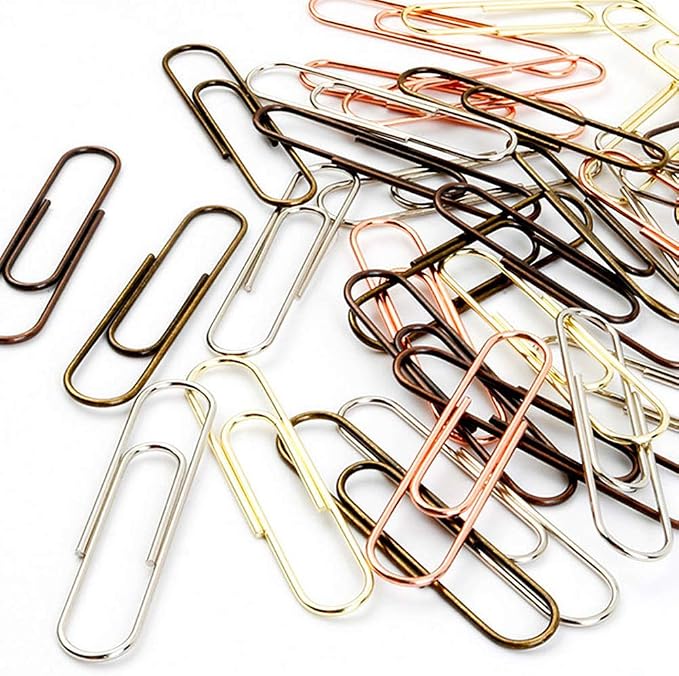50 Pieces 50 mm Metal Paper Clips - Image 4