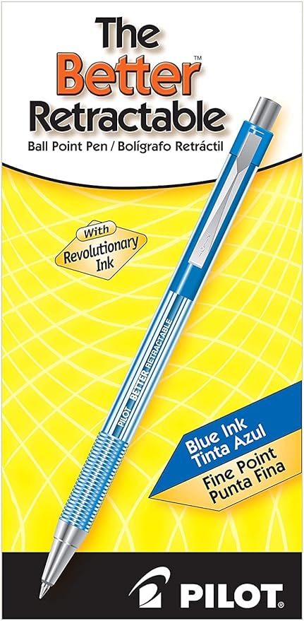 PILOT The Better Ball Point Pen Refillable & Retractable Ballpoint Pens - Image 3