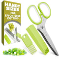 Herb Scissors with 5 Blades and Cover by LIBERHAUS