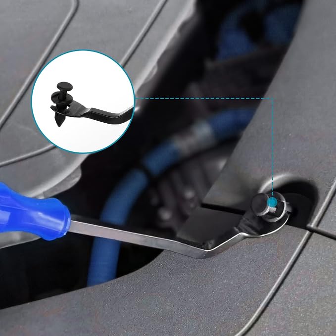 835 PCS Car Push Retainer Clips and Plastic Fasteners Kit - Image 5