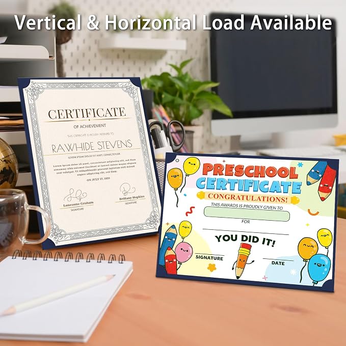 Award Single Sided Certificate Holders, Employee Appreciation, Certifications - Image 4