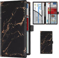 TOURSUIT Car Registration Insurance Card Holder, Marble Black | Vehicle License by TOURSUIT