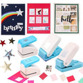 BAOFALI4Pcs Stamp Punche Tool Set |Postage Stamp Punch1X0.8inch/0.9x1.1inch | by BAOFALI