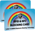 SaiTech IT 2 PK RFID Blocking Cards Protect Your Entire Wallet, and Cards from by SaiTechIT