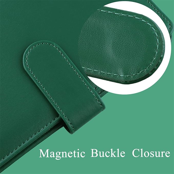 Antner A6 Notebook Binder 6 Ring Refillable Budget Planner Cover - Image 3