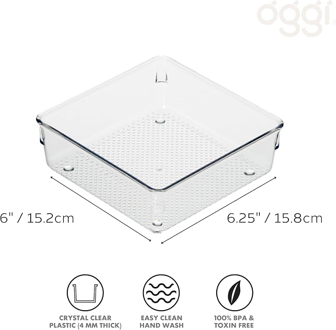 Oggi Clear Drawer Organizer - Image 2