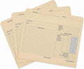 Classic Manila File Jacket 9.85" x 12.8" Job Folders Heavy Duty by SolaceWood