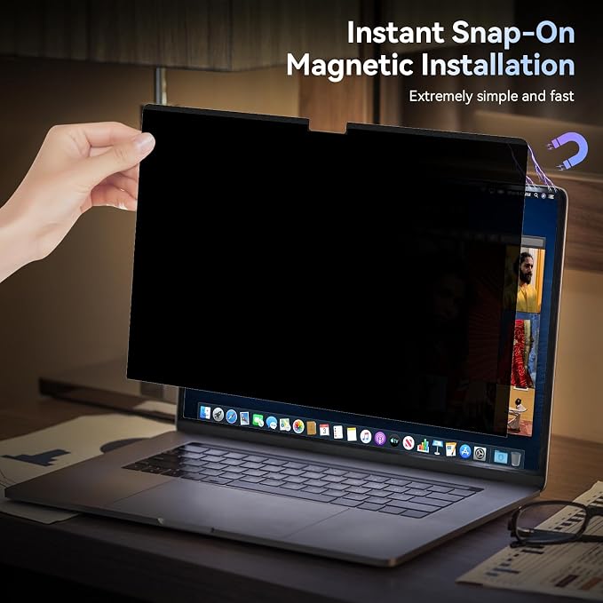 Magnetic Privacy Screen Protector Compatible - Image 4