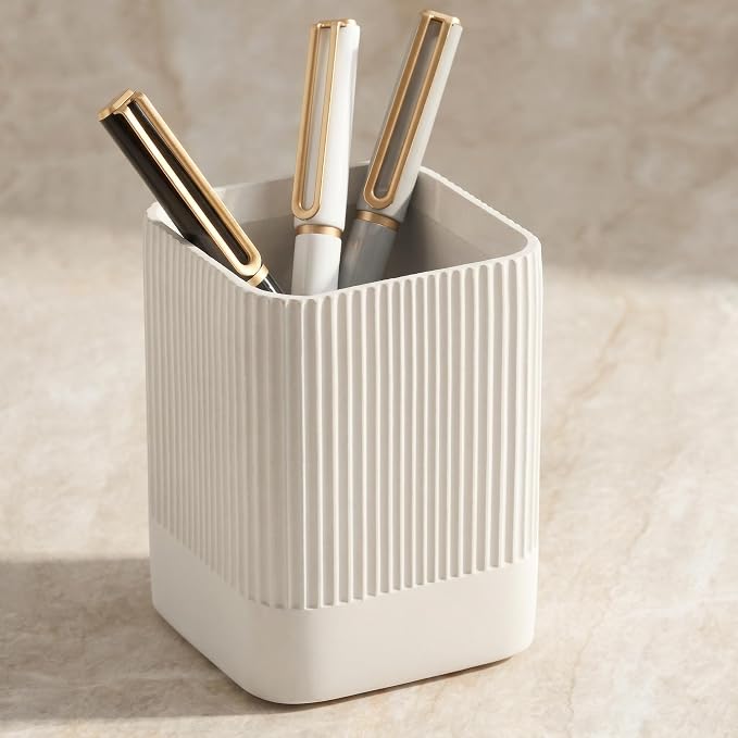 KIBAGA Aesthetic Pen Holder for Desk by KIBAGA
