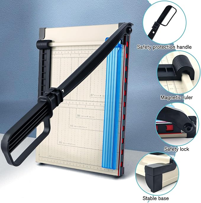 12" Guillotine Paper Cutter and Trimmer - Image 6