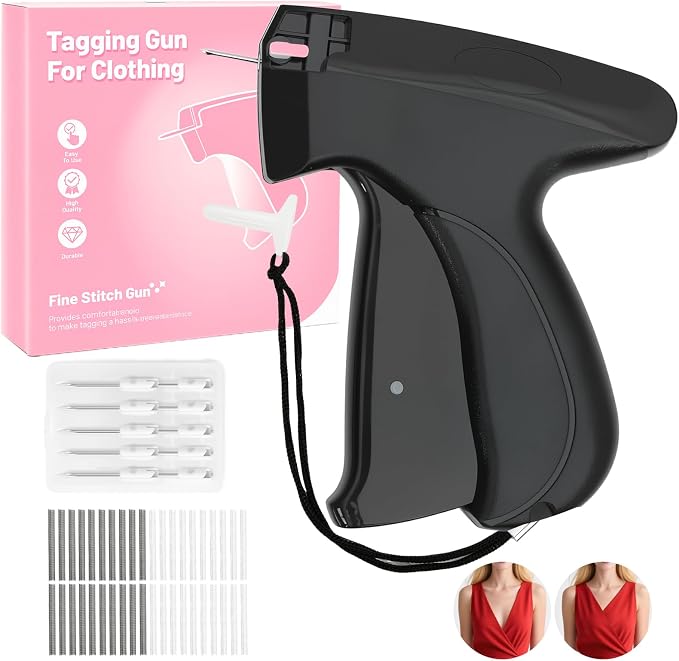 Black Micro Sewing Gun Stitch Gun by Unknown