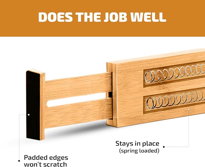 Bambüsi 4-Pack Drawer Divider - Image 7