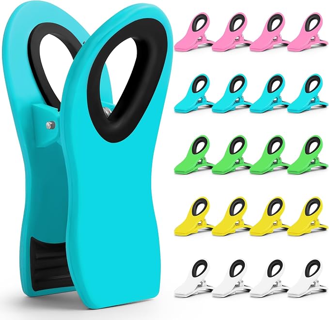 Jetmore 20 Pack Chip Clips, Bag Clips, Magnetic Clip by Jetmore