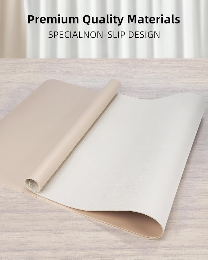 AFIING Desk Pad Protector 23.6" x 13.7" - Image 2