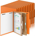 Skyygemm 24 Pcs Classification Folders Letter Size, 2 Pocket Dividers by Skyygemm