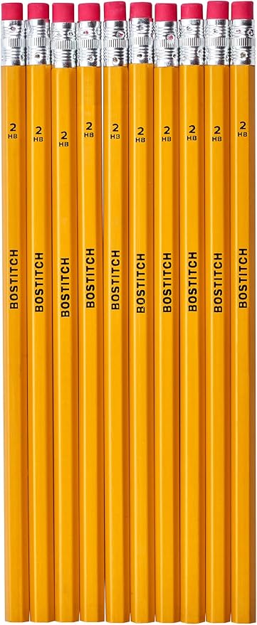 Bostitch Premium #2 Pencils, Premium Wood, Unsharpened, HB Graphite - Image 2