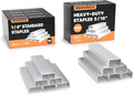 Marsrock Staples, 4000 1/4" + 2000 5/16", Standard Office Staples by Marsrock