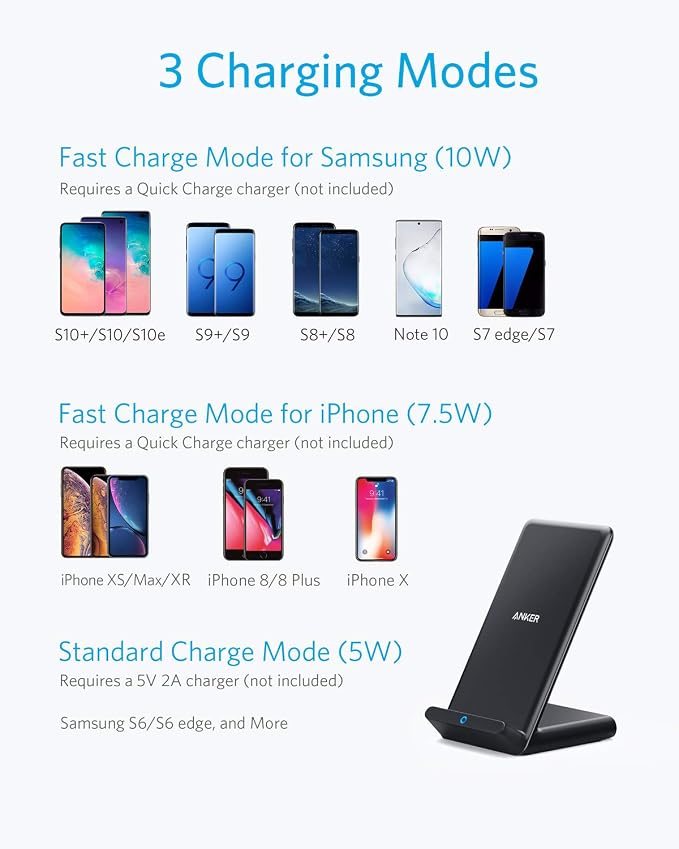 Anker 313 Wireless Charger, Qi-Certified - Image 2