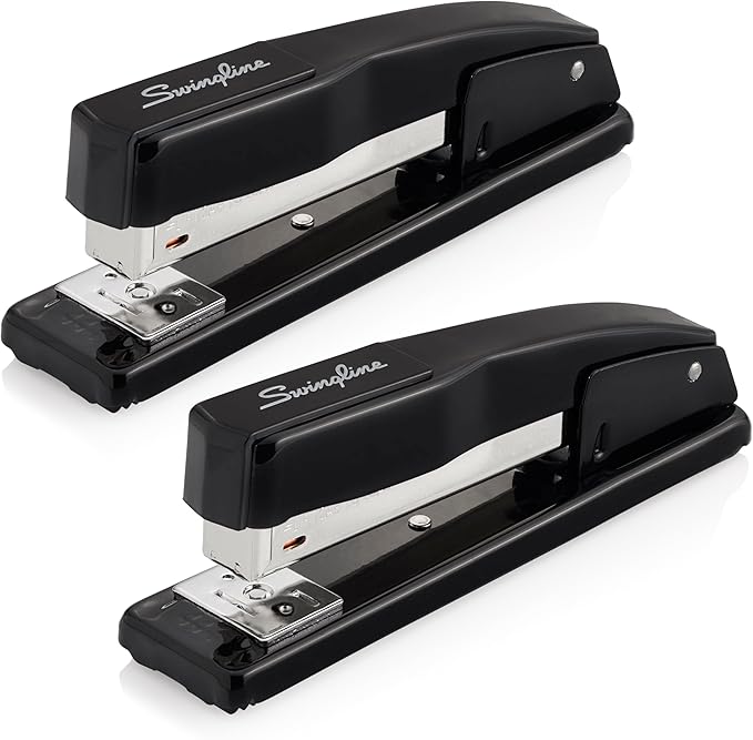 Swingline Commercial Stapler, 20 Sheet Capacity, Jam Free, 2 Pack by Swingline