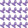 Xiaoyztan 20 Pcs Small Binder Clips, 20 mm Bulldog Paper Clips Binder Bull Clip by Welcometoxiaoyztan