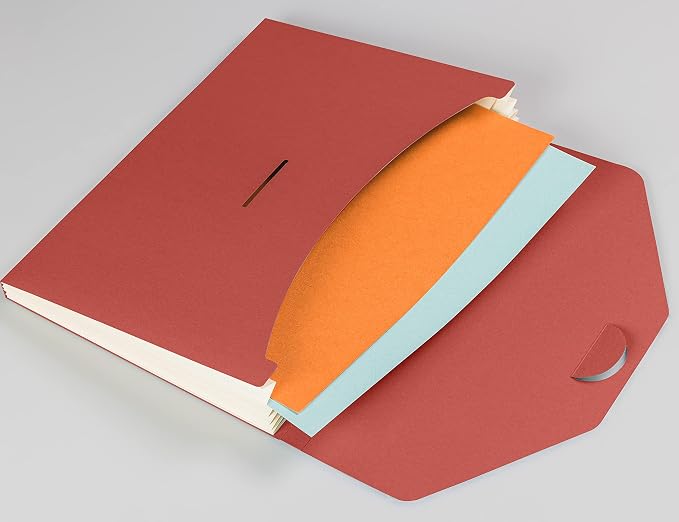 Blue Lake ECOLIFE Recyclable Paper 6-Pockets Expanding File Document Folder - Image 4