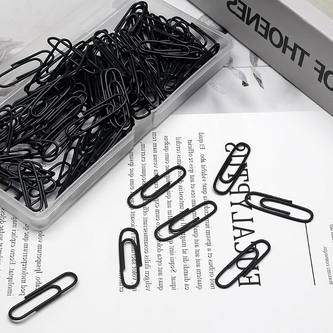 Luomorgo 120 Pcs Black Paper Clips - Image 6