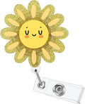 Funny Sunshine Nurse Badge Reel, Cute Sun Retractable ID Badge Holder by Unknown