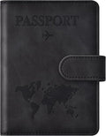 Eoehro Passport Holder for Travel Essentials, Passport Wallet Cover Case for by welcometoEoehro