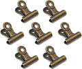 20 Pack 2 Inch Polished Steel Clips, Metal Bulldog Binder Clips, Large Hinge by HomeImpel