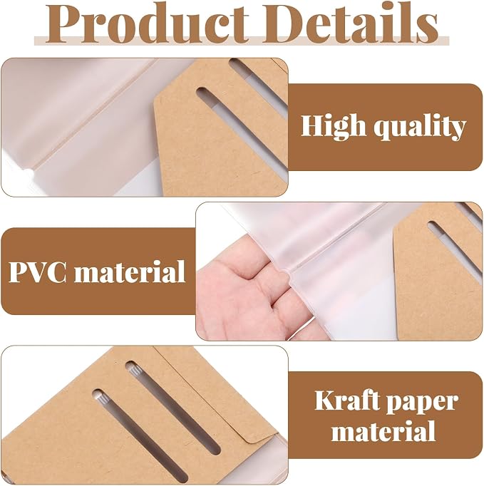 12Pcs Passport Size Notebook Accessories Kit - Image 3