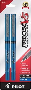 PILOT Precise V5 Stick Liquid Ink Rolling Ball Stick Pens, Extra Fine Point by PilotCorporationofAmerica