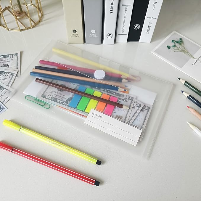 A5 Plastic Clear Envelopes Folder - Image 7