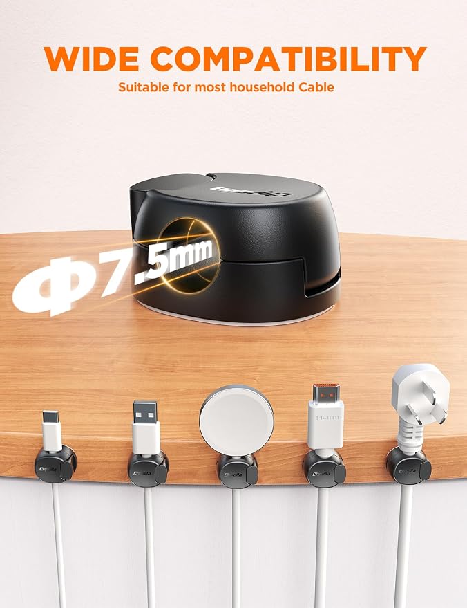 16Pack Cord Organizer Cable Clips - Image 6