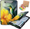 Clipboard with Storage, Heavy Duty Plastic Storage Clipboard with Low Profile by Unknown