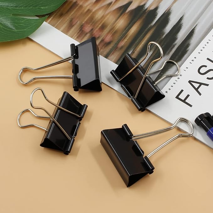 40 Pack Large Binder Clips - Image 5