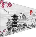 Japanese Landscape Large Mouse Pad, Large Extended Mouse Pad by CustomerFirstServiceFirst