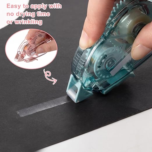 Jetec Scrapbook Supplies Kit, 3-in-1 Corner Rounder, 4 Double-Sided Tapes & 6 - Image 6