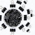 Binder Clips Assorted Sizes, Durable Metal Binder Clips by CREECHWA