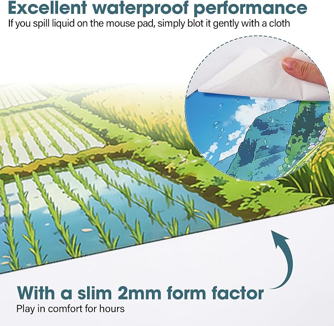 Large Desk Pad 31.5x15.7 Inch - Image 5
