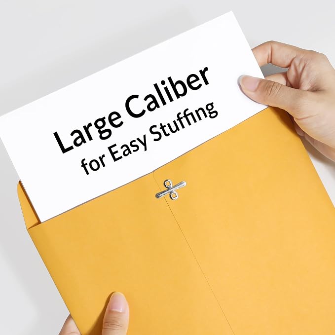 SUNEE Envelops, 28-lb Paper Mailing Envelopes, Storing or Mailing Documents - Image 3