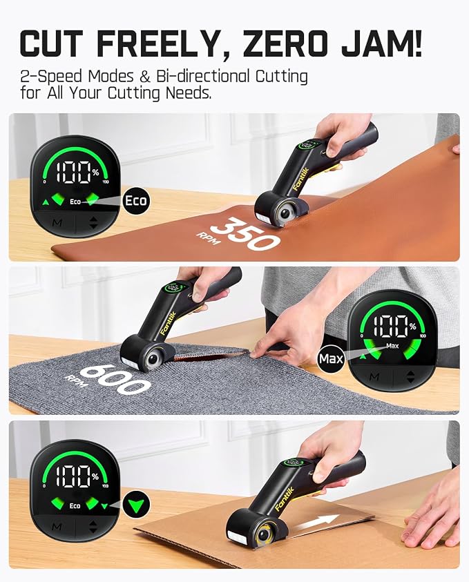 Fanttik C10 Pro BowGuide Electric Cardboard Cutter, Cordless Scissors - Image 4