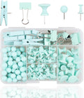 Push Pins Set, 5 Types Pushpins Thumbtacks by Vitalili