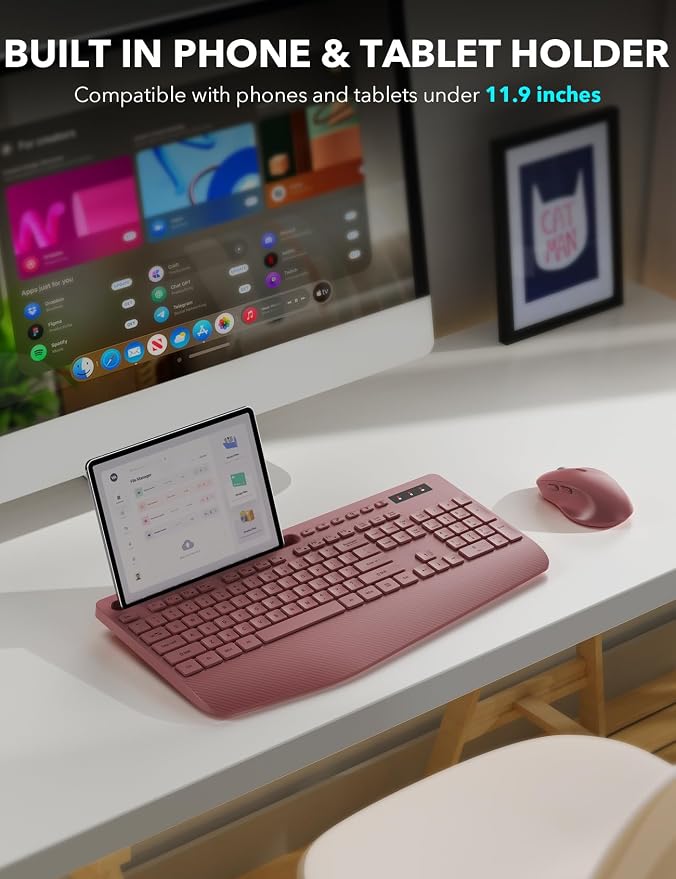 Wireless Keyboard and Mouse Combo - Image 3