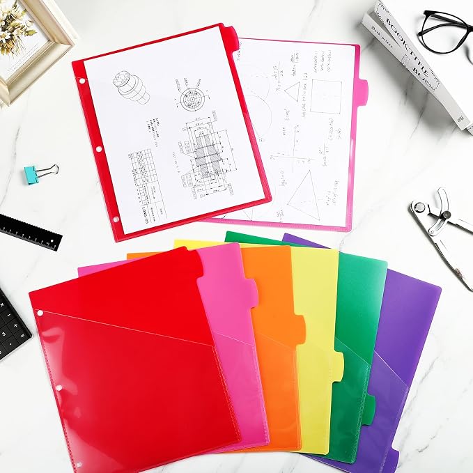 Epakh 24 Pcs Binder Dividers for 3 Rings Binders Index Dividers - Image 7