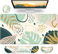 Gimars 4 in 1 Mouse Pad and Keyboard Wrist Rest Set, Large Mouse Pad by Gimars