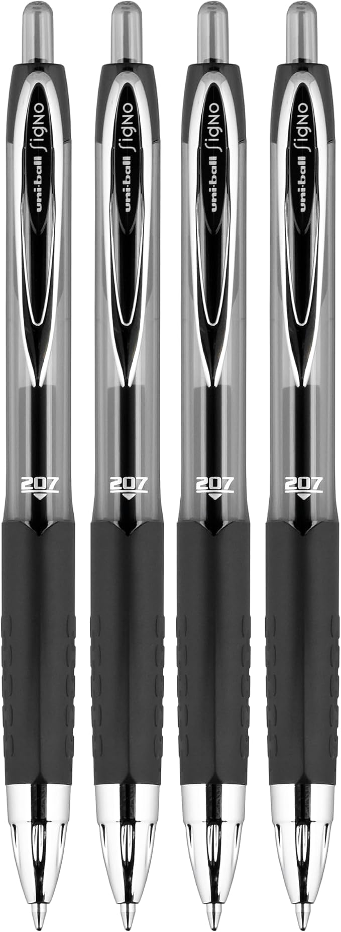 Uni-Ball® 207™ Retractable Fraud Prevention Gel Pens, Bold Point, 1.0 mm - Image 2