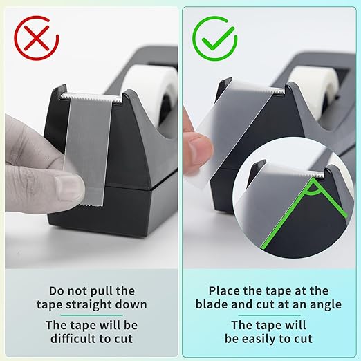 OWLKELA 12 Rolls Matte Adhesive Tape, Matte Finish Invisible Tape, Foggy - Image 3