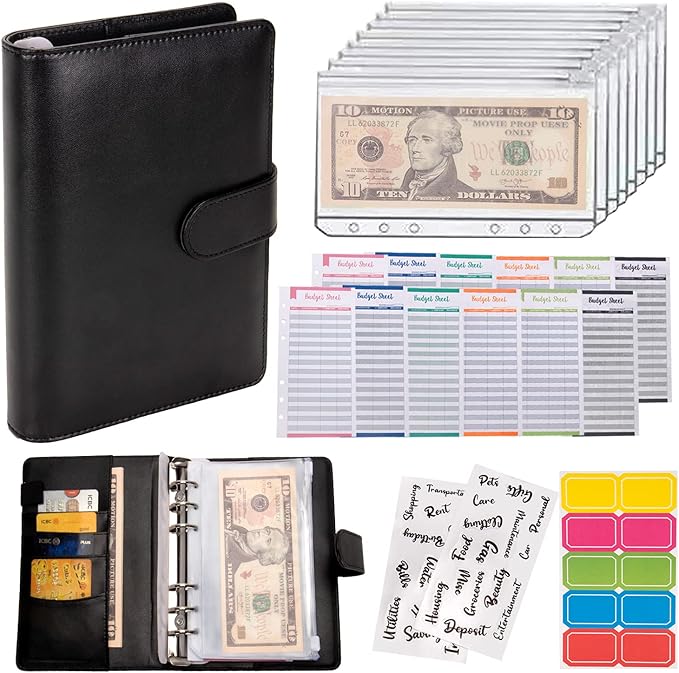 NICOOTH Budget Binder A6 Money Saving Binder by NICOOTH
