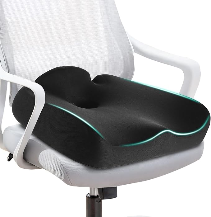 Ergonomic Memory Foam Seat Cushions by LALUCREATE